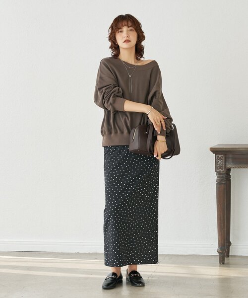 RIVE DROITE(リヴドロワ)の「【リバイバル/鮮度抜群◎】ドットIラインタイトスカート(スカート・レディース・ブラック系その他・36/38)」の17枚目の写真