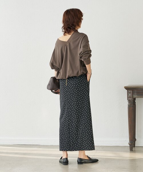 RIVE DROITE(リヴドロワ)の「【リバイバル/鮮度抜群◎】ドットIラインタイトスカート(スカート・レディース・ブラック系その他・36/38)」の14枚目の写真