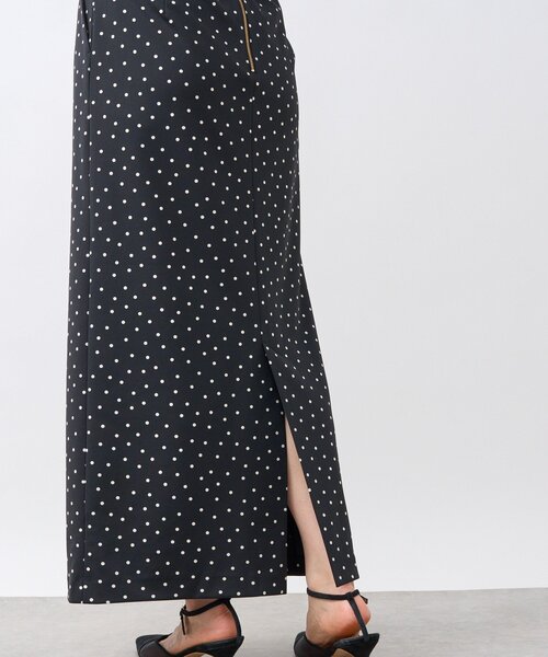 RIVE DROITE(リヴドロワ)の「【リバイバル/鮮度抜群◎】ドットIラインタイトスカート(スカート・レディース・ブラック系その他・36/38)」の4枚目の写真