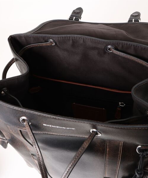 COACH(コーチ)の「ヒッチ バックパック・ラブド レザー(バックパック/リュック・メンズ・ブラック系その他・ONE)」の10枚目の写真