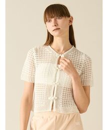 FURFUR | レース編みチャイナニットトップス(ニット/セーター)