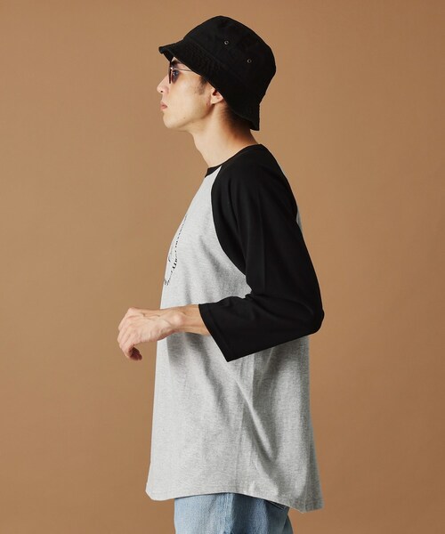 40ｃｔ＆525（フォーティーカラッツアンドゴーニーゴ）の「【Sサイズ～】アンドマーク7分袖ラグランTシャツ（Tシャツ/カットソー・メンズ・グレー系その他7/ホワイト系9・01/02/03）」の5枚目の写真