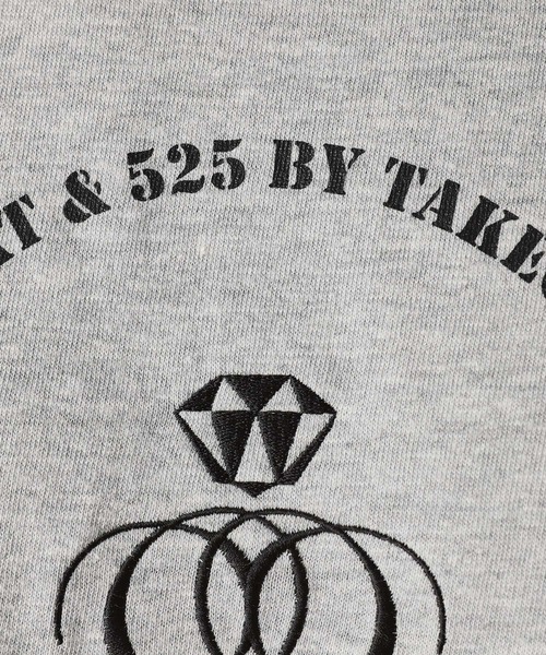 40ｃｔ＆525（フォーティーカラッツアンドゴーニーゴ）の「【Sサイズ～】アンドマーク7分袖ラグランTシャツ（Tシャツ/カットソー・メンズ・グレー系その他7/ホワイト系9・01/02/03）」の17枚目の写真