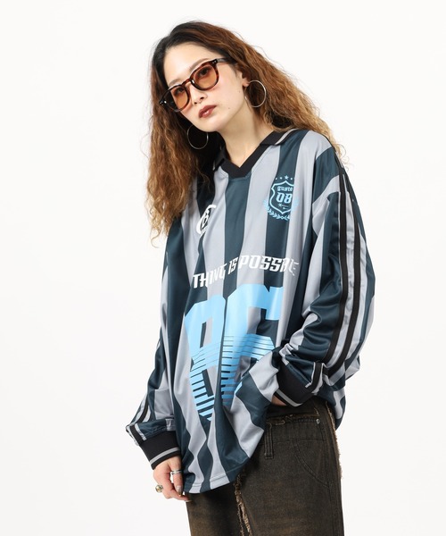 SUGGESTION(サジェッション)の「SUGGESTION デザインゲームTシャツ(Tシャツ/カットソー・メンズ・ネイビー/チャコールグレー/ブラック系/ホワイト/ブラック・L/M)」の19枚目の写真
