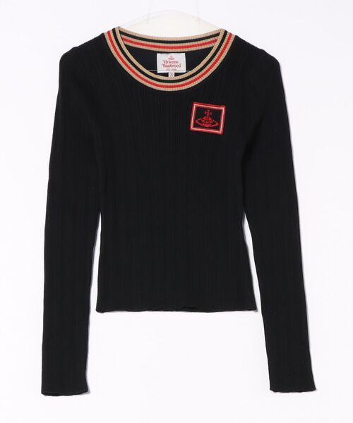 ｵｰｶﾞﾆｯｸｺｯﾄﾝｵｰﾌﾞﾜｯﾍﾟﾝﾘﾌﾞﾆｯﾄﾌﾟﾙｵｰﾊﾞｰ（ニット/セーター）｜Vivienne