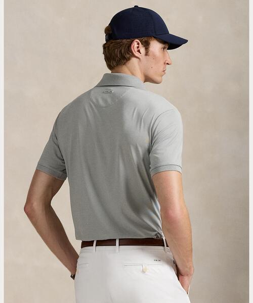 RLX GOLF(アールエルエックスゴルフ)の「テーラード フィット パフォーマンス ポロシャツ(ポロシャツ・メンズ・グレー系・L/M/S/XL/XS)」の4枚目の写真