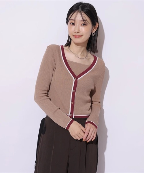 Mystrada（マイストラーダ）の「スクエアネックニット（ニット