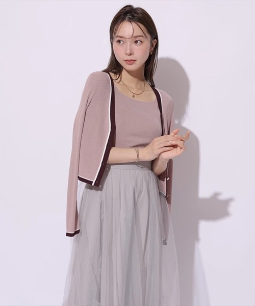 Mystrada（マイストラーダ）の「スクエアネックニット（ニット
