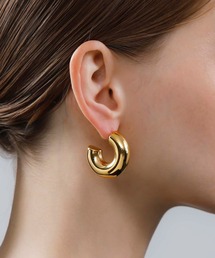JewCas（ジュアキャス）の「JCQ 太フープメタルピアス[JCQ0191]（ピアス（両耳用））」