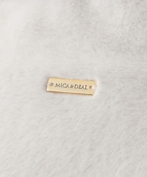 MICA&DEAL(マイカ&ディール)の「【MICA&DEAL /マイカアンドディール】ファーベスト/ベスト/ファー/レイヤード【WEB限定】(ベスト・レディース・アイボリー/グレイッシュベージュ・フリー)」の8枚目の写真