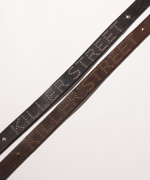 glamb（グラム）の「Killer Street Studs Belt / キラーストリートスタッズベルト（ベルト・メンズ・ブラウン/ブラック・FREE）」の14枚目の写真