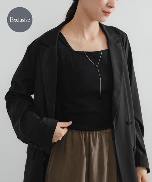 MILLER(ミラー)の「『別注』Miller×URBAN RESEARCH カップ付タンクトップ(タンクトップ・レディース・ブラック/ホワイト・FREE)」の1枚目の写真