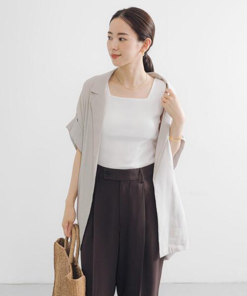 MILLER(ミラー)の「『別注』Miller×URBAN RESEARCH カップ付タンクトップ(タンクトップ・レディース・ブラック/ホワイト・FREE)」の18枚目の写真