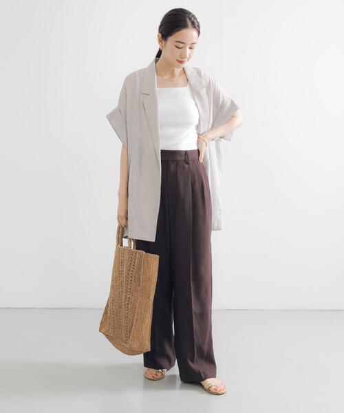 MILLER(ミラー)の「『別注』Miller×URBAN RESEARCH カップ付タンクトップ(タンクトップ・レディース・ブラック/ホワイト・FREE)」の17枚目の写真