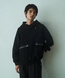PHILTHEORY | Cross neck cargo Parka / クロスネックカーゴパーカー(パーカー)