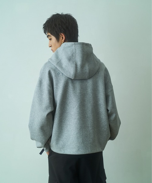 PHILTHEORY（フィルセオリー）の「Cross neck cargo Parka / クロスネックカーゴパーカー（パーカー・メンズ・グレー/ブラック・1/3/2）」の18枚目の写真
