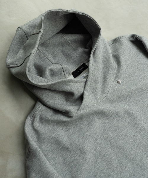 PHILTHEORY（フィルセオリー）の「Cross neck cargo Parka / クロスネックカーゴパーカー（パーカー・メンズ・グレー/ブラック・1/3/2）」の22枚目の写真