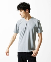 MK MICHEL KLEIN HOMME | 【接触冷感】ブレードジャガードカットソー(Tシャツ/カットソー)