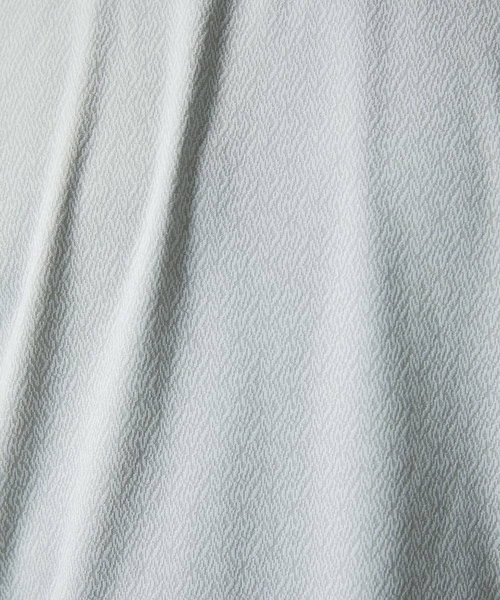 MK MICHEL KLEIN HOMME （エムケーミッシェルクランオム）の「【接触冷感】ブレードジャガードカットソー（Tシャツ/カットソー・メンズ・ホワイト/ライトグレー/ブルー・46/48/51）」の9枚目の写真