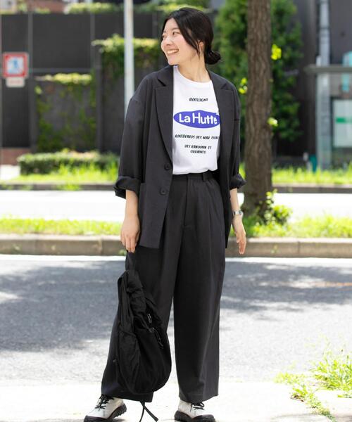 EKAL（エカル）の「『UR TECH』租毛ライクジャケット（その他アウター・レディース・チャコールグレー/ブラウン・ONE）」の18枚目の写真