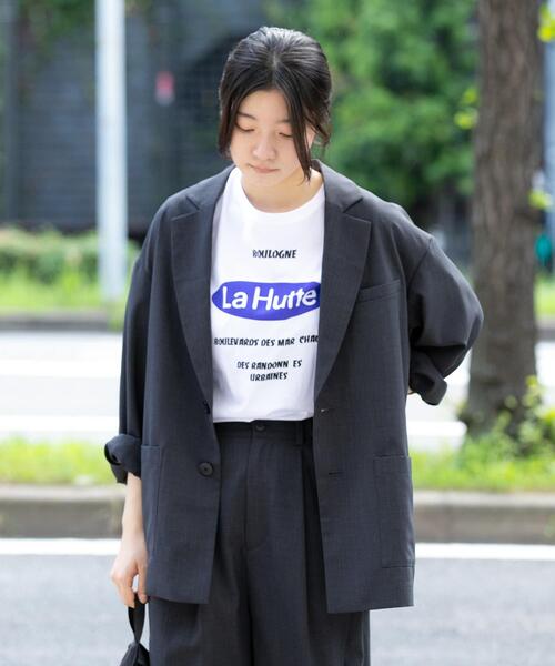 EKAL（エカル）の「『UR TECH』租毛ライクジャケット（その他アウター・レディース・チャコールグレー/ブラウン・ONE）」の20枚目の写真