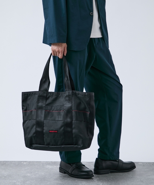 BRIEFING（ブリーフィング）の「《追加》【BRIEFING / ブリーフィング】別注 DISCRETE TOTE BAG（トートバッグ・メンズ・ブラック・FREE）」の4枚目の写真