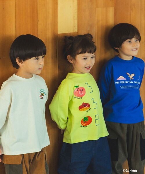 BEAMS mini（ビームスミニ）の「【COLLABORATION】学研の辞典 / ことわざ・慣用句 Tシャツ 2025FW（100～150cm）（Tシャツ/カットソー・キッズ・ブルー/イエロー系その他/ホワイト系その他5・120/110/100/150/140/130）」の11枚目の写真