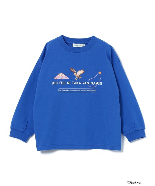 BEAMS mini（ビームスミニ）の「【COLLABORATION】学研の辞典 / ことわざ・慣用句 Tシャツ 2025FW（100～150cm）（Tシャツ/カットソー・キッズ・ブルー/イエロー系その他/ホワイト系その他5・120/110/100/150/140/130）」の19枚目の写真