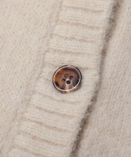 バテンレース衿カーディガン（カーディガン/ボレロ）｜Fit more