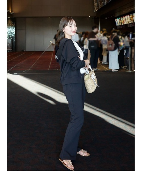 Her lip to（ハーリップトゥー）の「Flight Mode Semi-Flare Pants