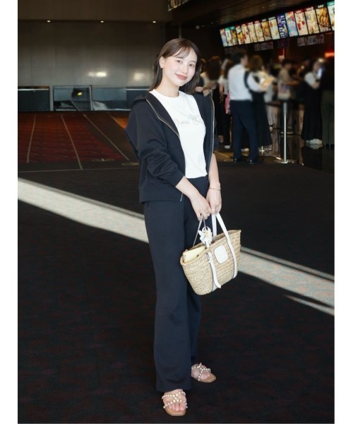 Her lip to（ハーリップトゥー）の「Flight Mode Semi-Flare Pants