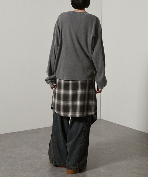 セール】【Alfred Alex】ヴィンテージ加工スノーウォッシュワン