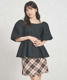 31 Sons de mode | WEB限定 2025秋冬新作 2wayオフショルジャガードブラウス(シャツ/ブラウス)