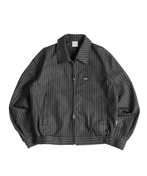 SEERSUCKER DOUBLE ZIP SHORT JACKET / シアサッカーダブル