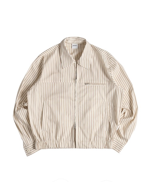 SEERSUCKER DOUBLE ZIP SHORT JACKET / シアサッカーダブル
