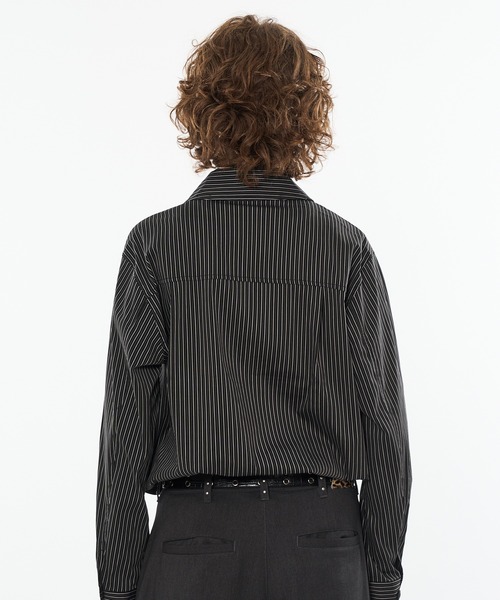 WISH FOR EVER ダブルジップショートジャケット SEERSUCKER DOUBLE ZIP SHORT JACKET / シアサッカーダブル