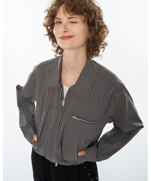 WISH FOR EVER ダブルジップショートジャケット WISH FOR EVER ダブルジップショートジャケット WISH FOR EVER