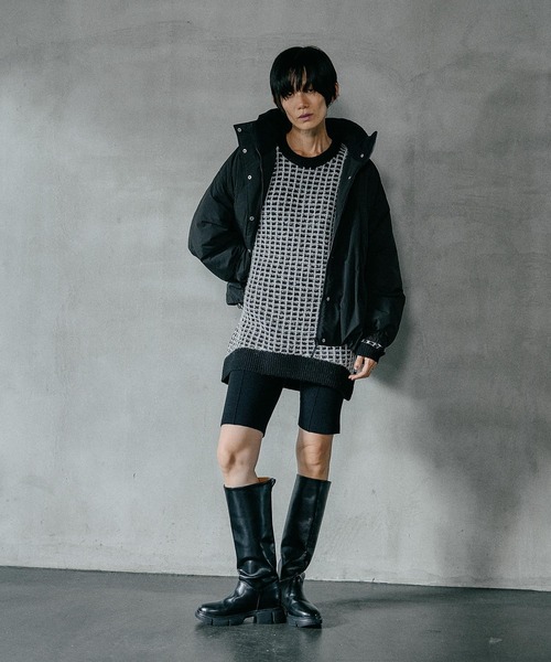 新品タグ付き LEPSIM エアサーマル2WAYショートコート グレージュ 撥水加工付き】エアサーマル2WAYショートコート【カラー予約】 | [公式