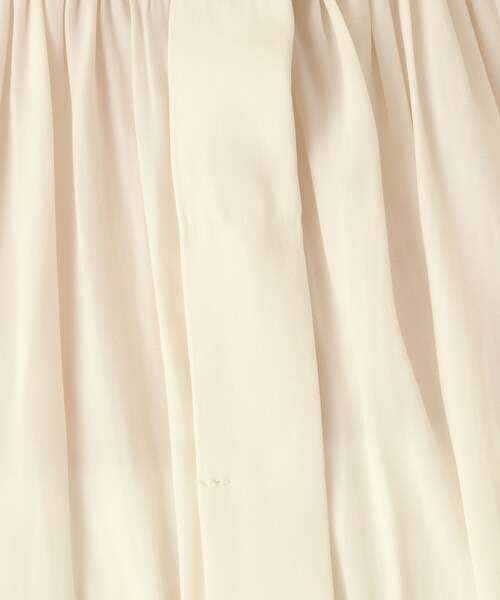 THE SHOP TK （ザ ショップ ティーケー ）の「ヴィンテージサテンギャザーシャツ（シャツ/ブラウス・レディース・オレンジ/スミクロ/アイボリー・13/12）」の10枚目の写真