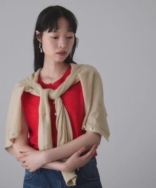 モヘアミックスセットニットカーディガン（カーディガン/ボレロ