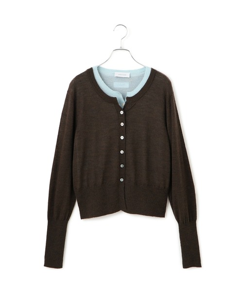 セール】モヘアミックスセットニットカーディガン（カーディガン