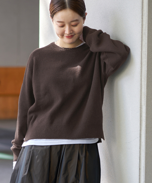 SUPER180クルーネックプルオーバー（ニット/セーター）｜IENA（イエナ