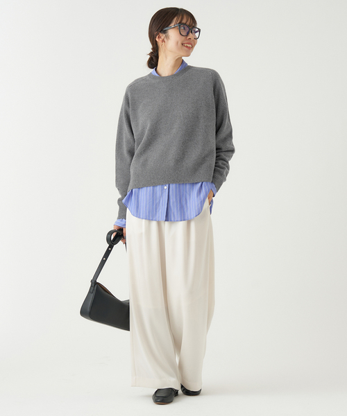 SUPER180クルーネックプルオーバー（ニット/セーター）｜IENA（イエナ