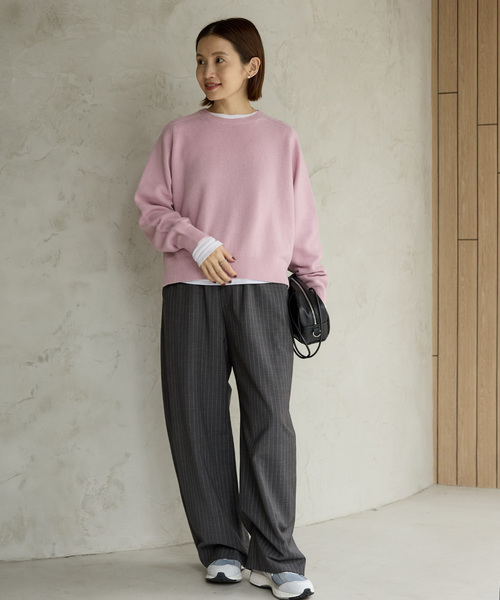 SUPER180クルーネックプルオーバー（ニット/セーター）｜IENA（イエナ