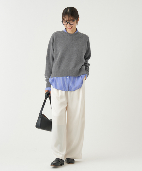 SUPER180クルーネックプルオーバー（ニット/セーター）｜IENA（イエナ