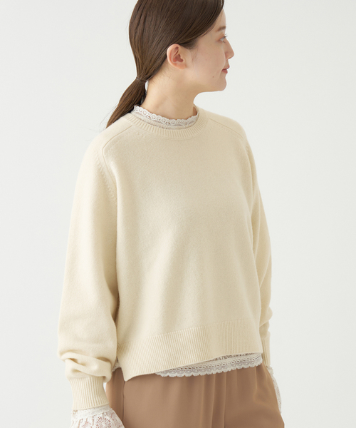 chi☆coo☆niko　新品✨IENA SUPER180 クルーネック chi☆coo☆niko 新品✨IENA SUPER180 クルーネック IENA ニット