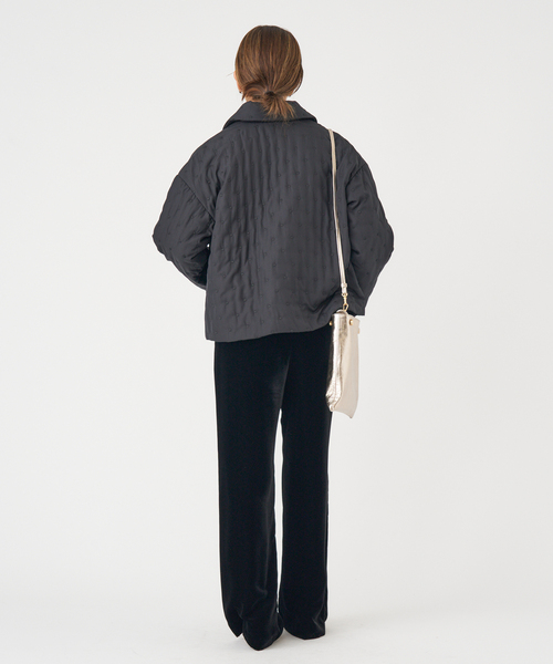 IENA(イエナ)の「スカラップドベルベットパンツ(その他パンツ・レディース・ブラック・38/36)」の12枚目の写真