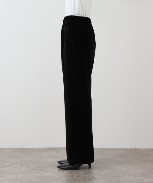 IENA(イエナ)の「スカラップドベルベットパンツ(その他パンツ・レディース・ブラック・38/36)」の20枚目の写真