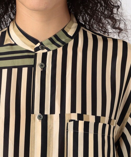 新品✨ギャルリーヴィー コットンプリーツシャツワンピース 白