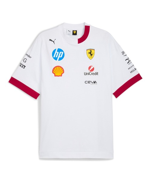 【希少品】2012 フェラーリ ドライバー支給用 Tシャツ/新品 M セール】PUMA プーマ メンズ フェラーリ ドライバーズ 半袖 Tシャツ（T